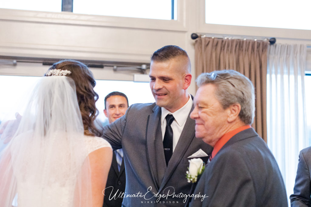 Camden county boathouse wedding