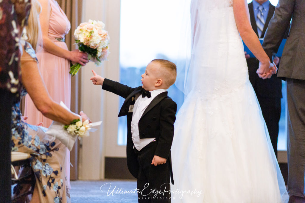 Camden county boathouse wedding