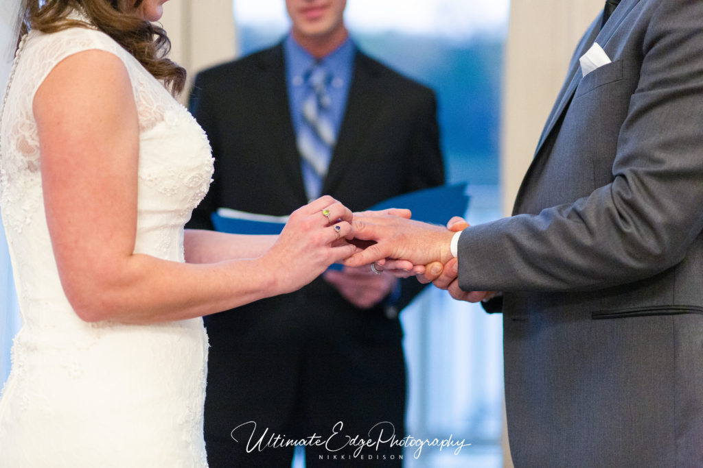 Camden county boathouse wedding