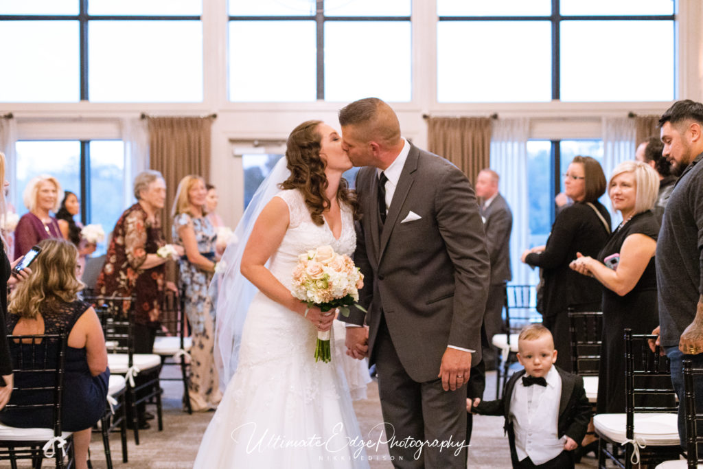 Camden county boathouse wedding