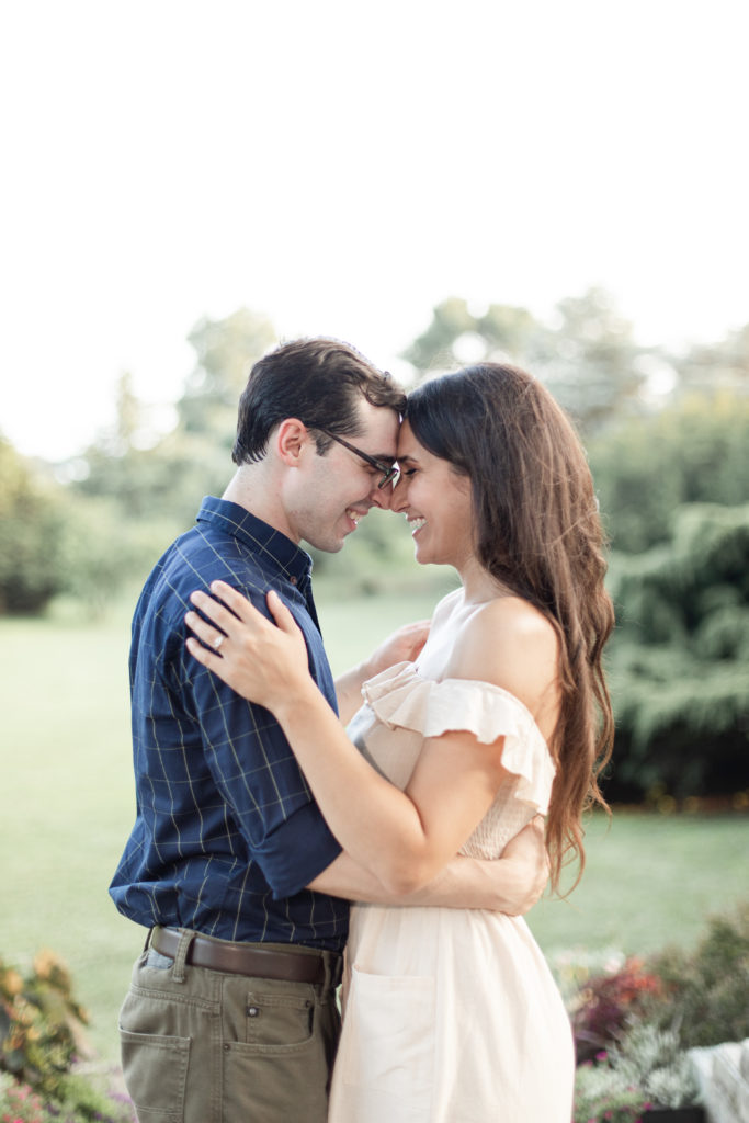 Rutger gardens engagement session