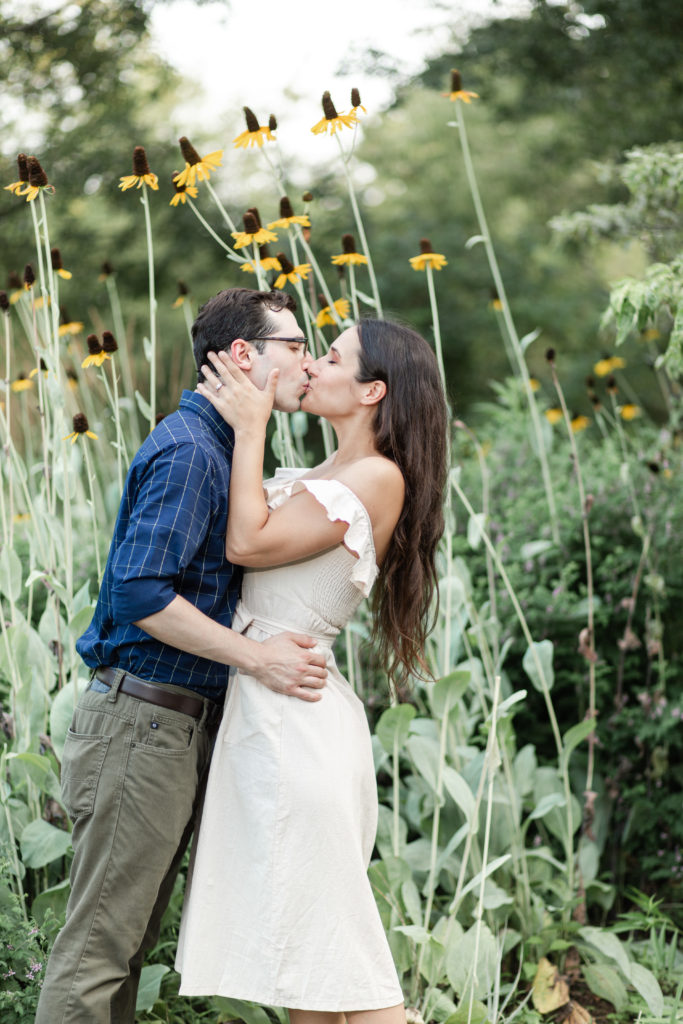 Rutger gardens engagement session