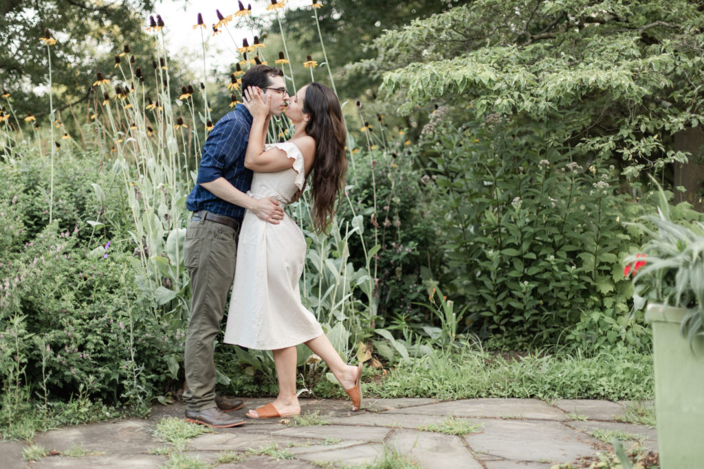 Rutger gardens engagement session