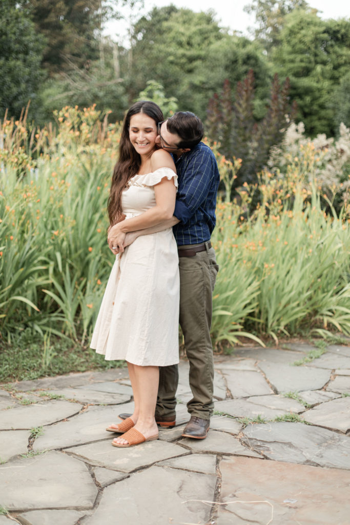 Rutger gardens engagement session