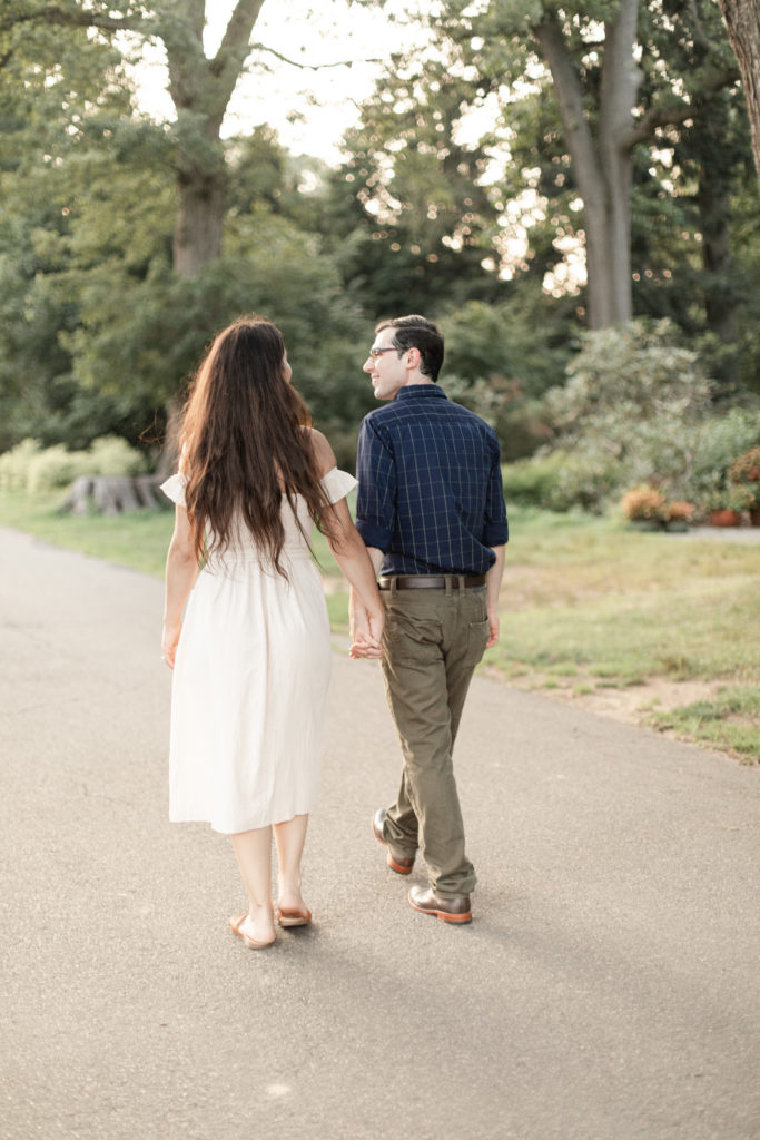 Rutger gardens engagement session