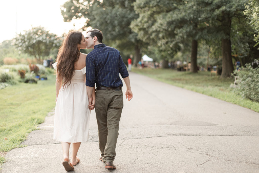 Rutger gardens engagement session