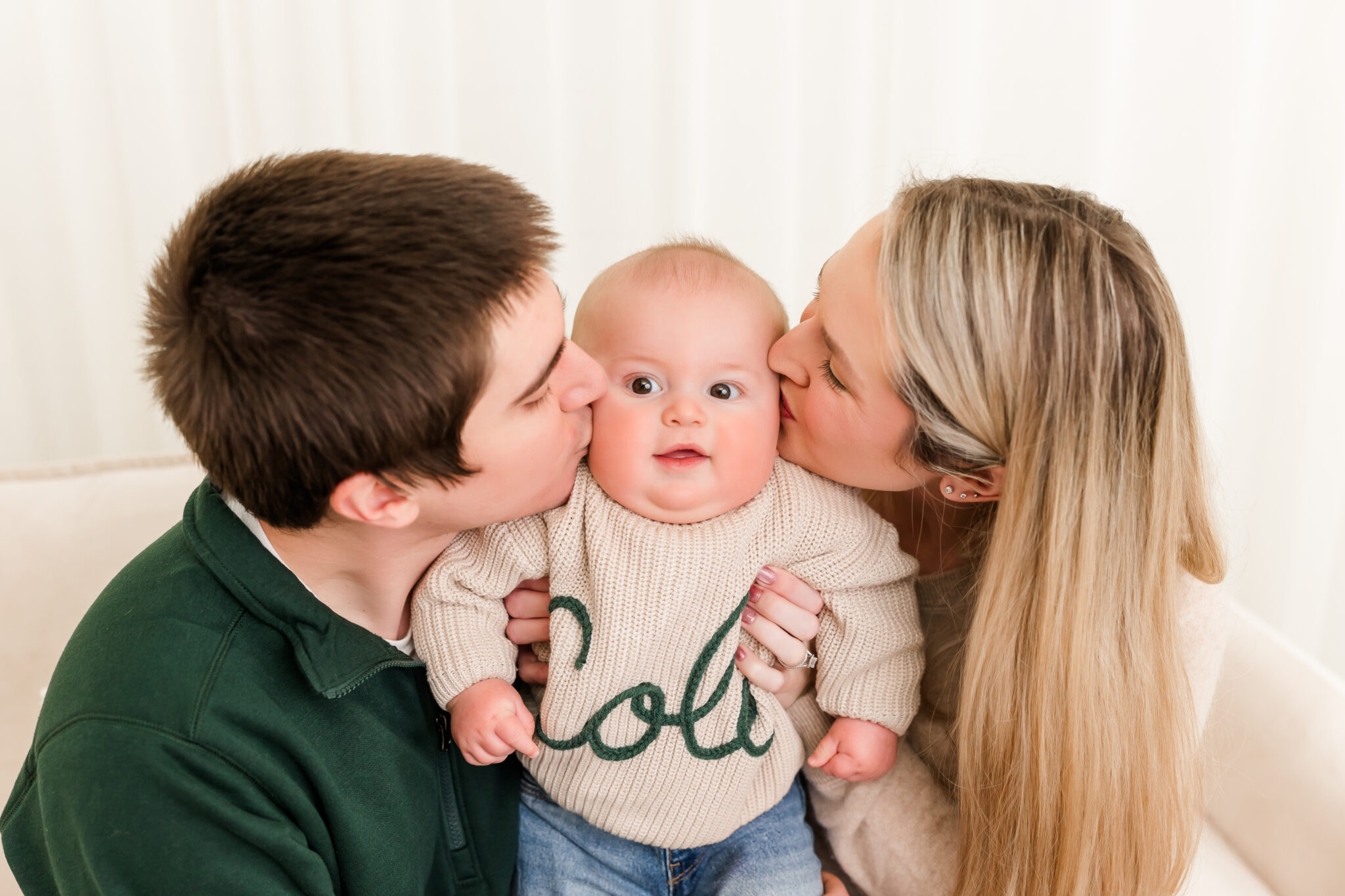 Family studio photoshoot, South Jersey Photographer